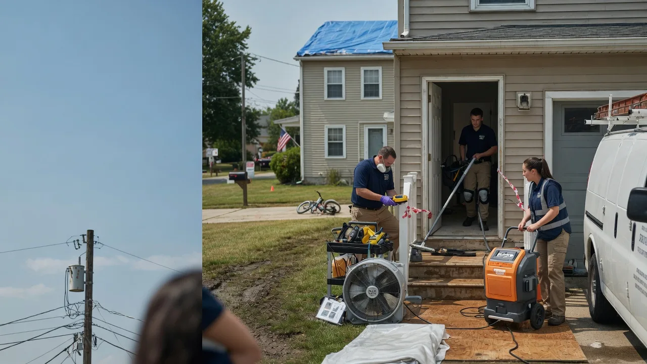 Water Damage Repair in Emington, IL near me